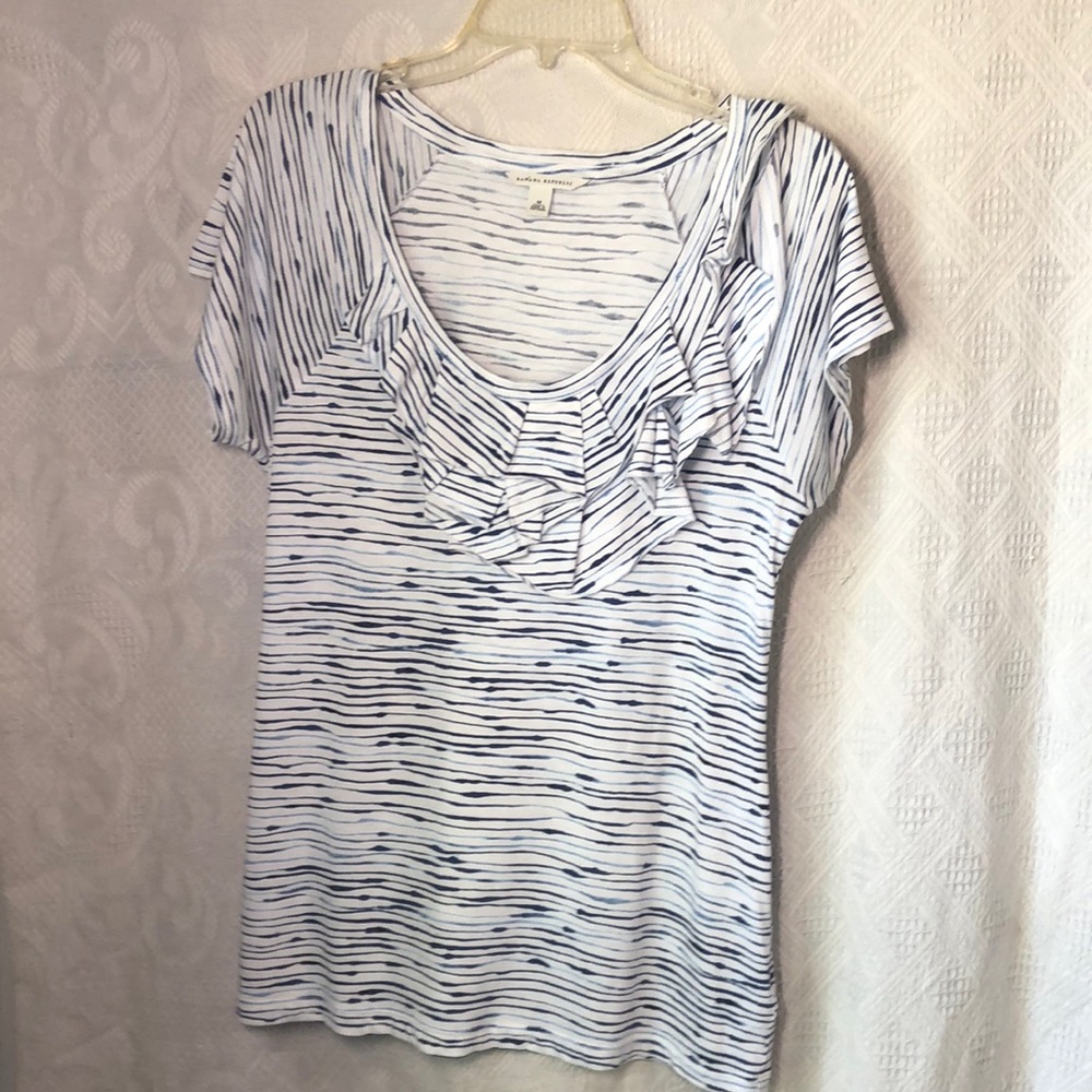 Banana Republic striped summer top